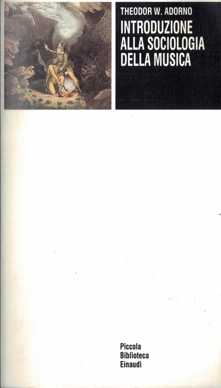 Introduzione alla sociologia della musica | Immagine principale