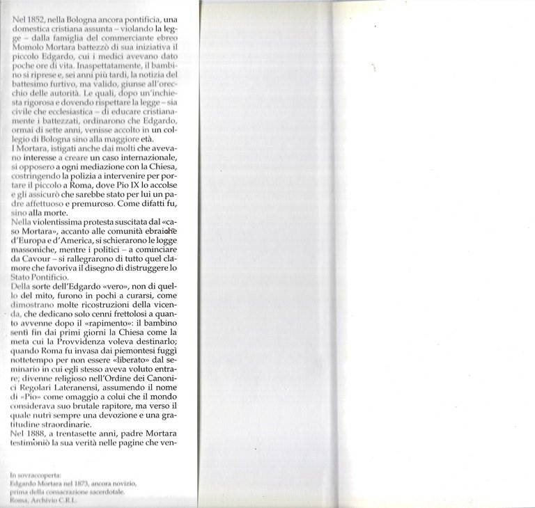 «Io, il bambino ebreo rapito da Pio IX». Il memoriale … | Immagine Gallery 2