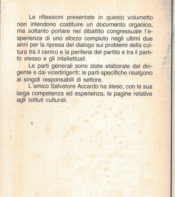 Ipotesi per una politica culturale | Immagine Gallery 2