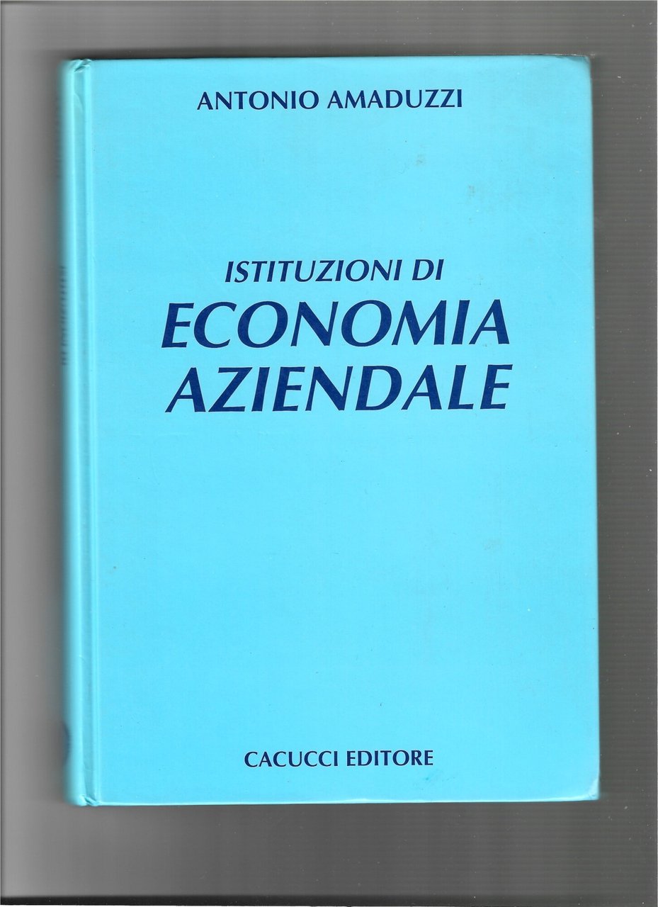 Istituzioni di economia aziendale | Immagine principale