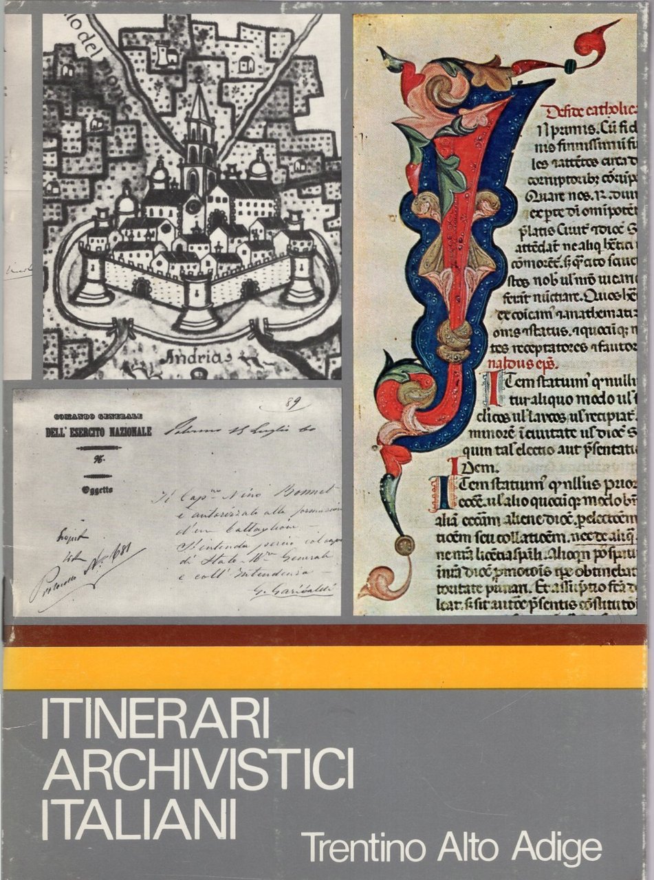 Itinerari archivistici italiani - Trentino Alto Adige