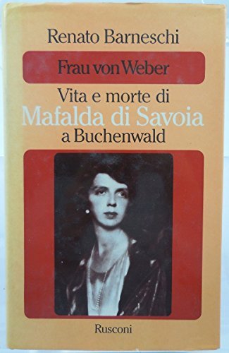 J 6028 LIBRO FRAU VON WEBER VITA E MORTE DI …
