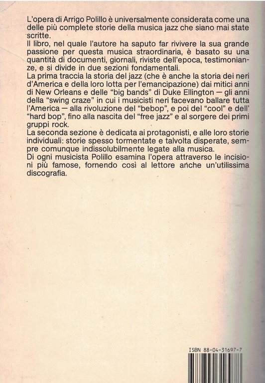 Jazz. La vicenda e i protagonisti della musica afro-americana