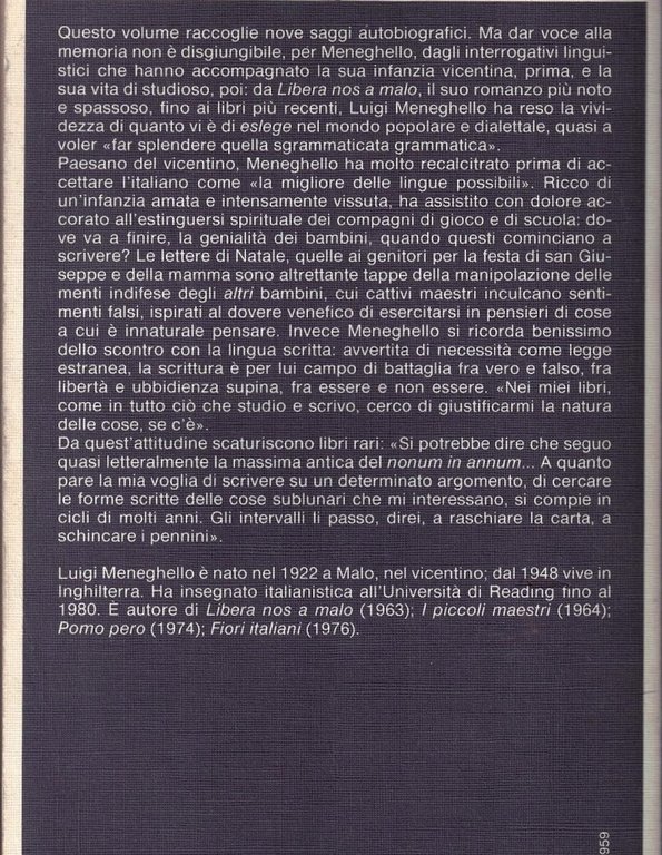 JURA-Ricerca e memoria lingua e dialetto nei saggi autobiografici di …