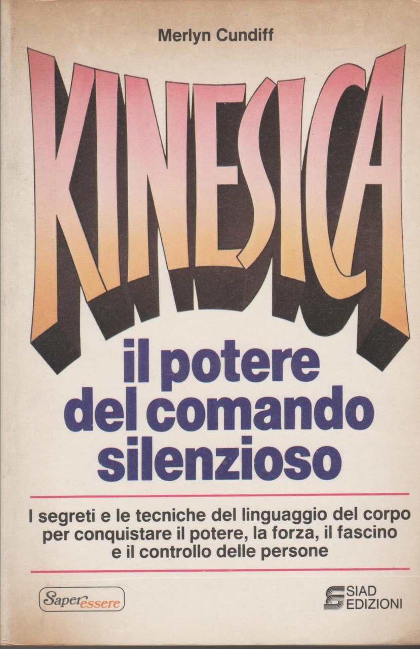 KINESICA IL POTERE DEL COMANDO SILENZIOSO | Immagine principale