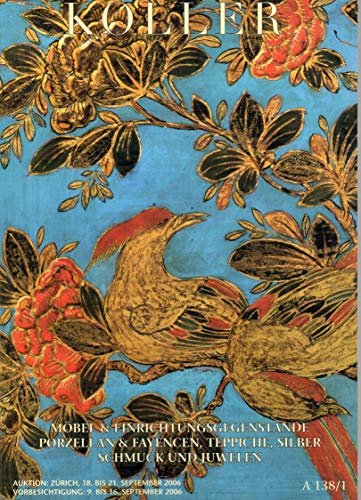 Koller - Mobel &amp; einrichtungsgegenstande porzellan &amp; fayencen , teppiche, …