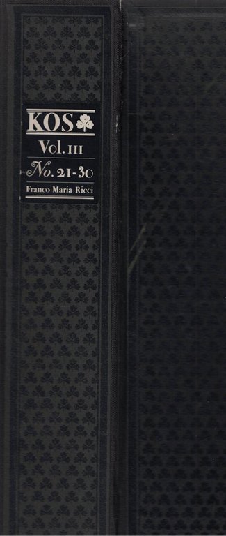 Kos. Rivista di cultura e storia delle scienze mediche, naturali …