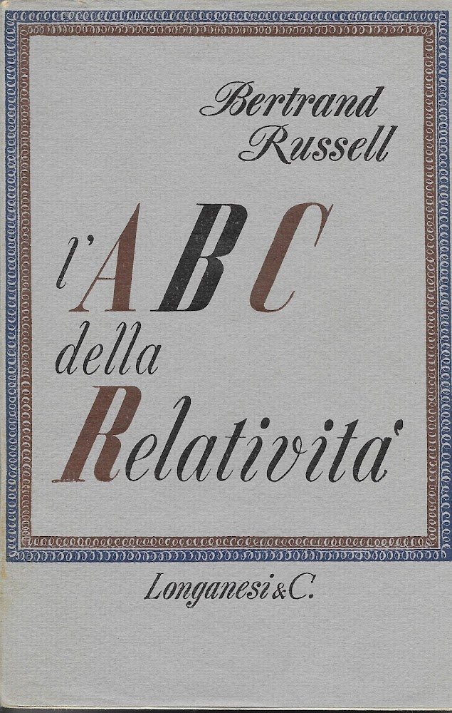 L ' ABC DELLA RELATIVITA'