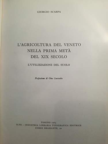 L'agricoltura Del Veneto Nella Prima Meta' Del Xix Secolo | Immagine principale