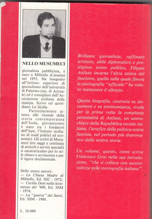 L'ambasciatore Anfuso. "Duce, con voi fino alla morte". | Immagine Gallery 2