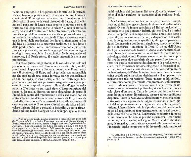 L ' ANTI - EDIPO - Capitalismo e schizofrenia -