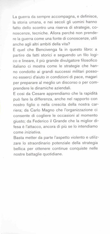 L'arte della guerra per cavarsela nella vita