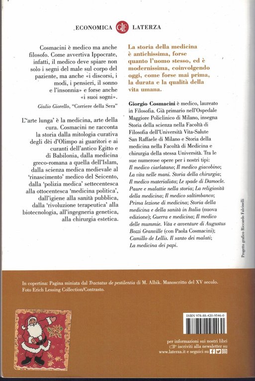 L'arte lunga. Storia della medicina dall'antichità a oggi