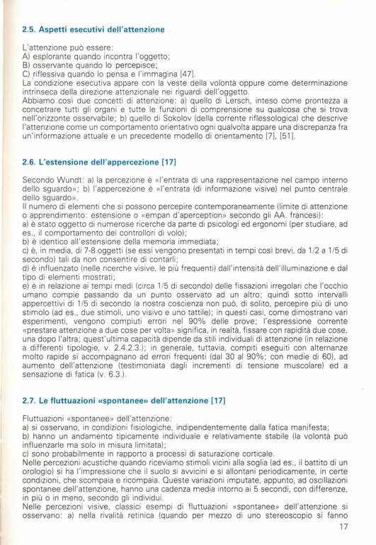 L'ATTENZIONE E LE ALTRE FUNZIONI MENTALI