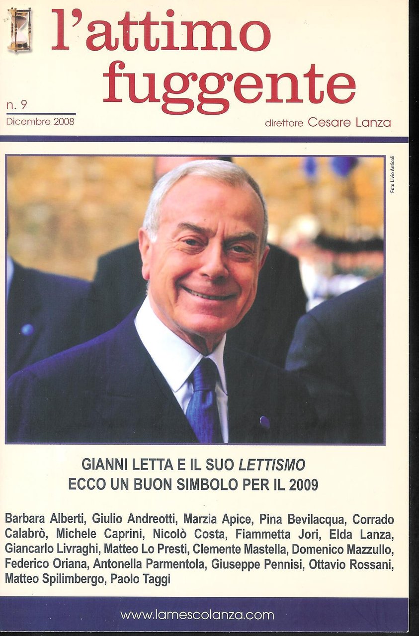L'attimo fuggente - rivista bimestrale n. 9 dicembre 2008