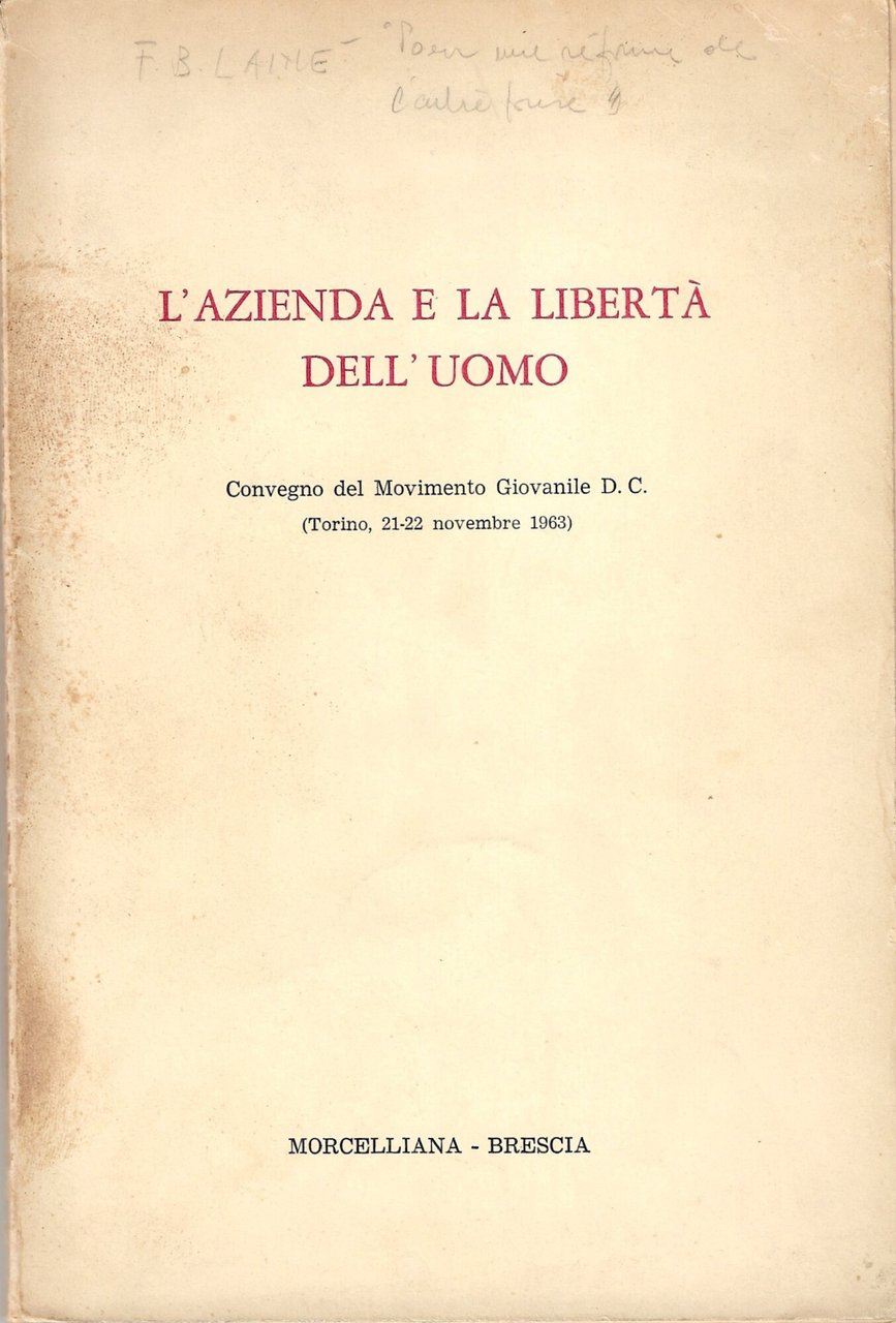 L'azienda e la libertà dell'uomo | Immagine principale