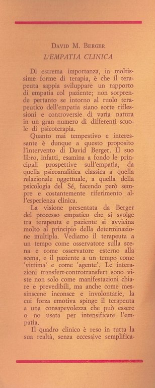 L'empatia clinica