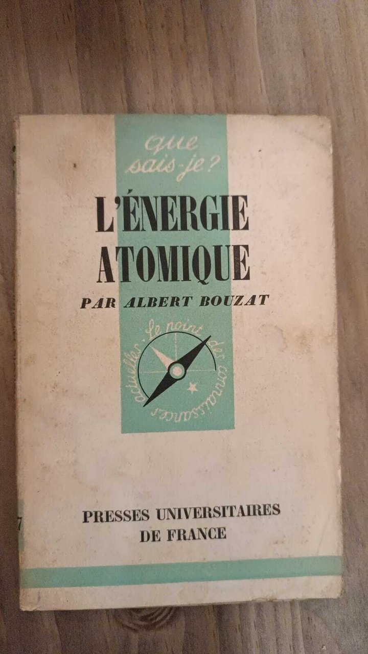 L'ENERGIE ATOMIQUE PAR ALBERT BOUZAT