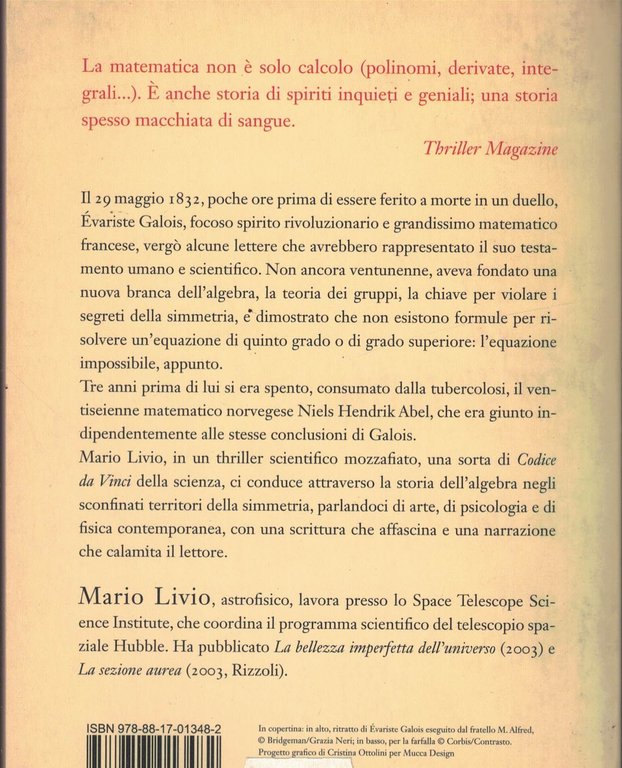 L'equazione impossibile. Come un genio della matematica ha scoperto il … | Immagine Gallery 2