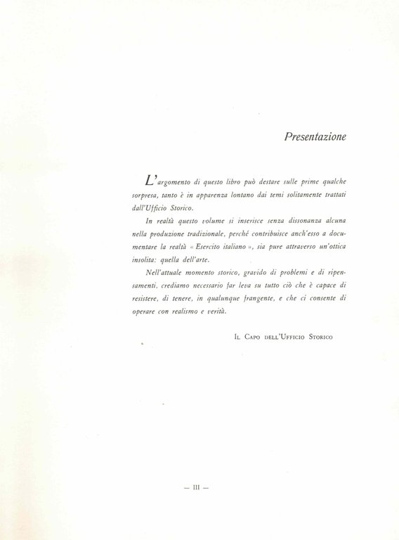 L'esercito italiano nell'arte. | Immagine Gallery 2
