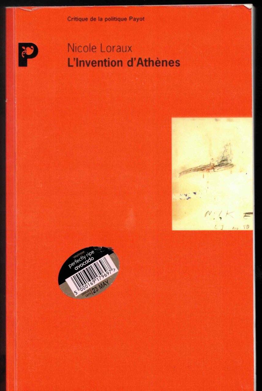 L'invention d'Athènes: Histoire de l'oraison funèbre dans la "cité classique" | Immagine principale