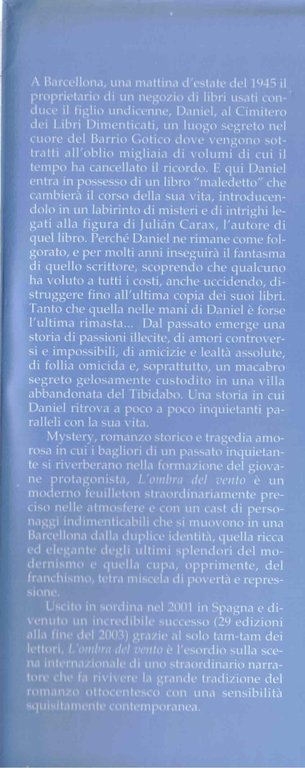 L' Ombra del vento | Immagine Gallery 3