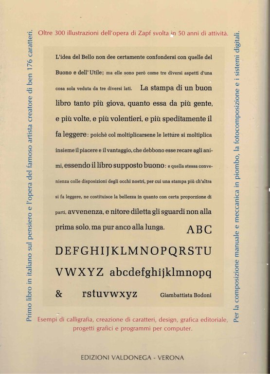 L'opera di Hermann Zapf. Dalla calligrafia alla fotocomposizione. Scritti, tavole …