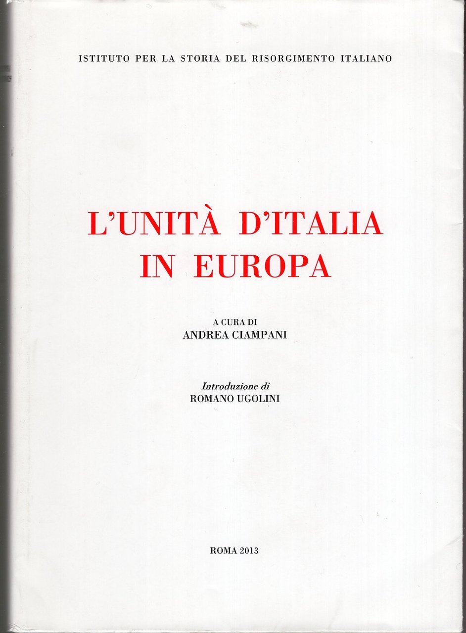 L' unità d'Italia in Europa