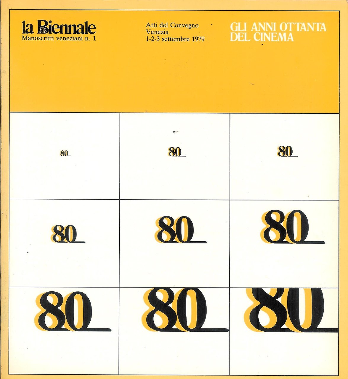 La biennale Manoscritti veneziani n. 1 Atti del convegni Venezia …