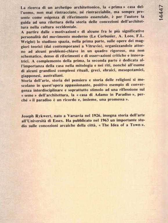 La casa di Adamo in paradiso