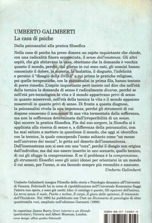 La casa di psiche. Dalla psicoanalisi alla pratica filosofica | Immagine Gallery 2