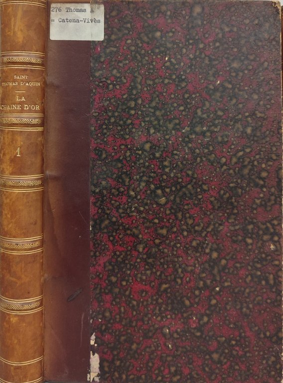 La chaine d'or. Saint Thomas D'Aquin. 8 volumi | Immagine Gallery 2