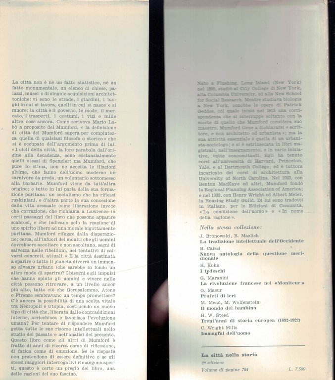 La città nella storia