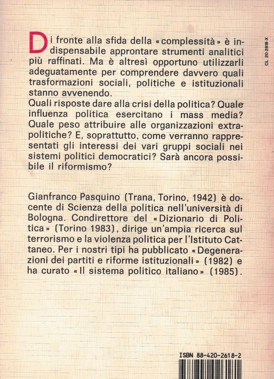 La complessitÃ della politica