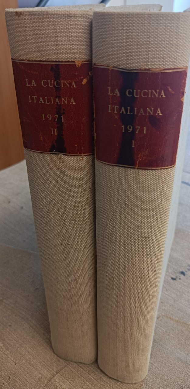 La Cucina Italiana.Rivista per le famiglie fondata nel 1929.Annata completa …