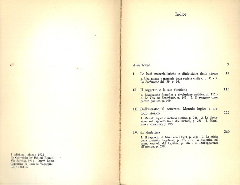 La dialettica materialistica della storia