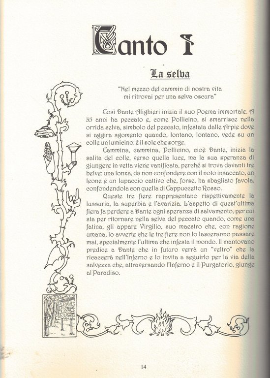 LA DIVINA COMMEDIA POEMA DI DANTE ALIGHIERI RIVISITATO E ILLUSTRATO …