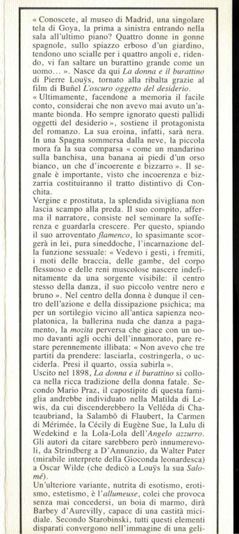 La donna e il burattino