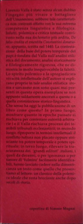 La falsa Donazione di Costantino