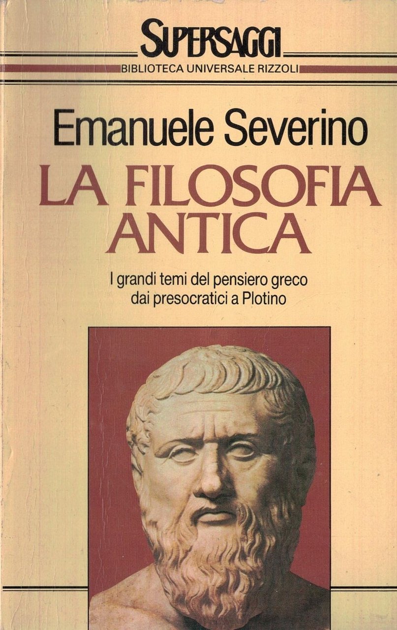 La filosofia antica
