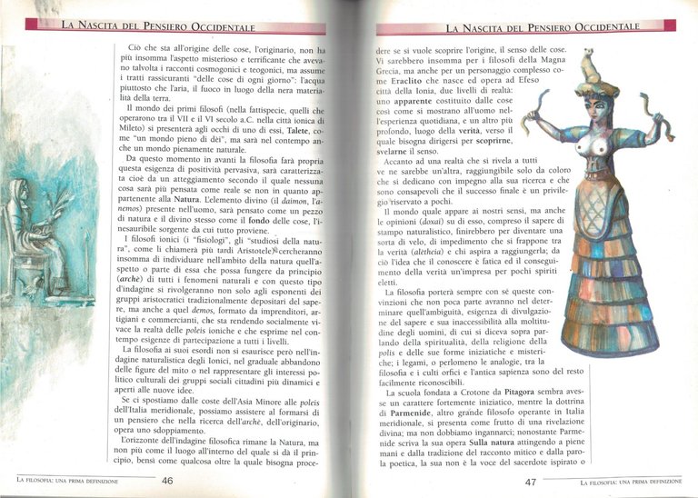 La filosofia delle origini : da Talete a Democrito dal …