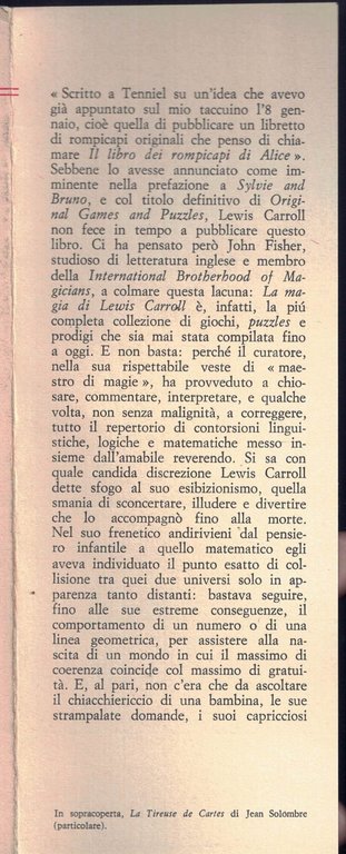 La magia di Lewis Carroll-Giochi matematici, paradossi, nonsense | Immagine Gallery 2