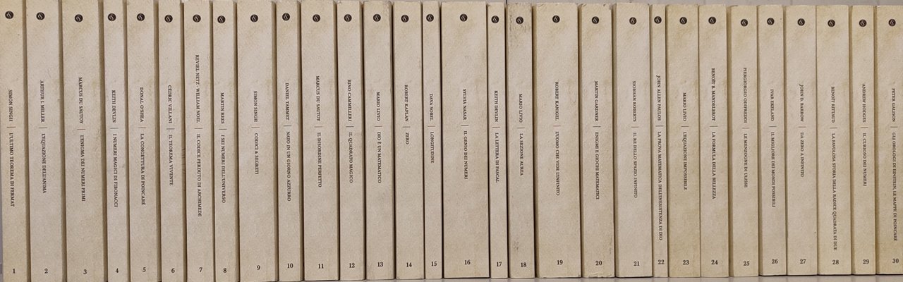 La matematica come un romanzo. Collana. Volumi da 1 a …