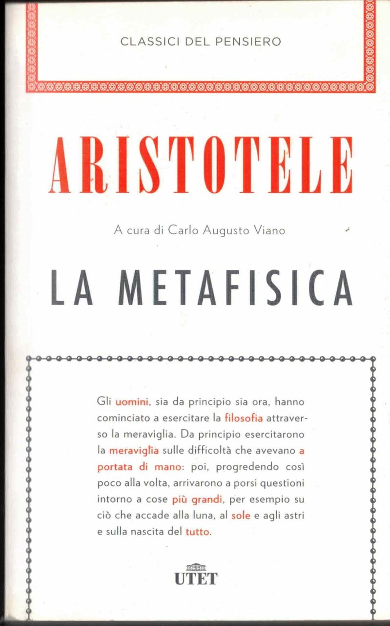 La metafisica | Immagine principale