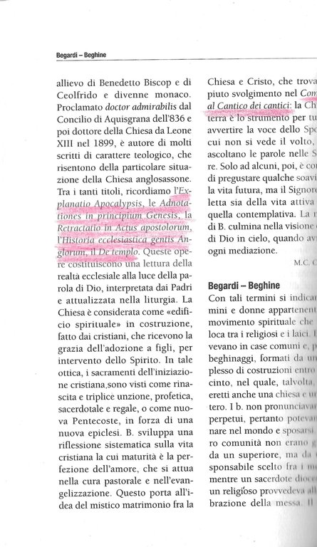 La mistica parola per parola