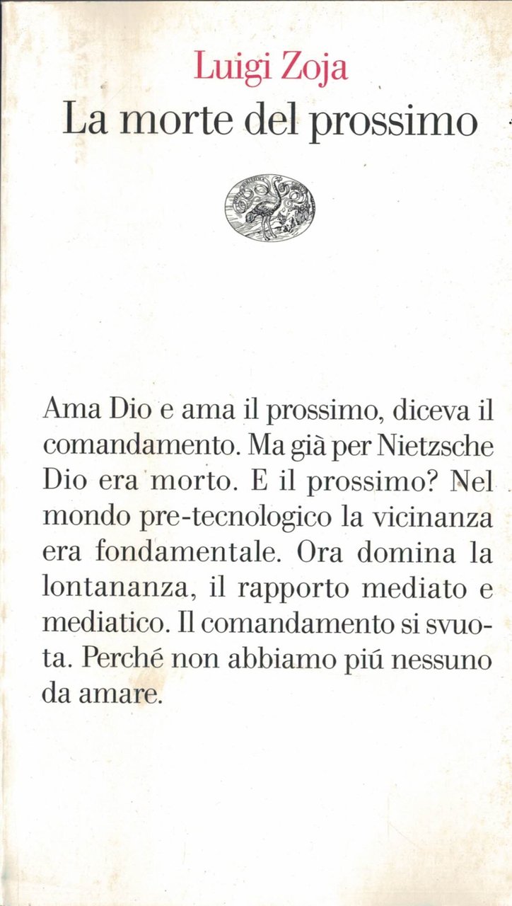 La morte del prossimo