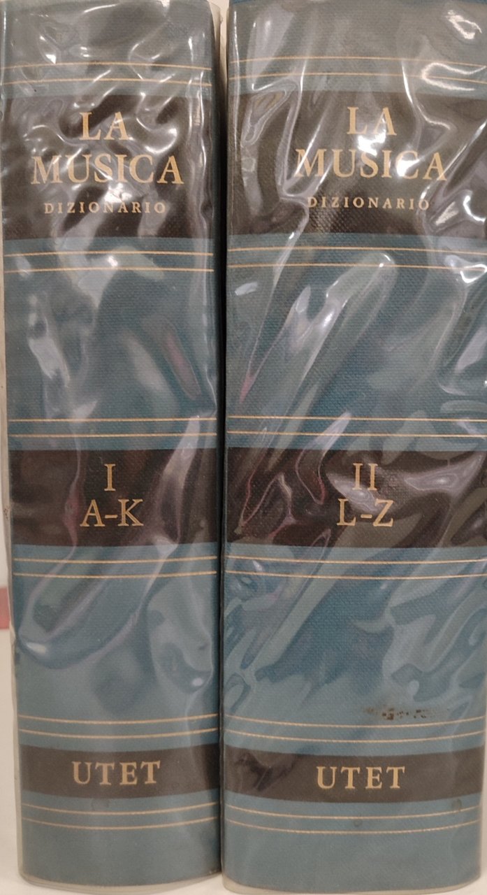 LA MUSICA DIZIONARIO. 2 VOLUMI