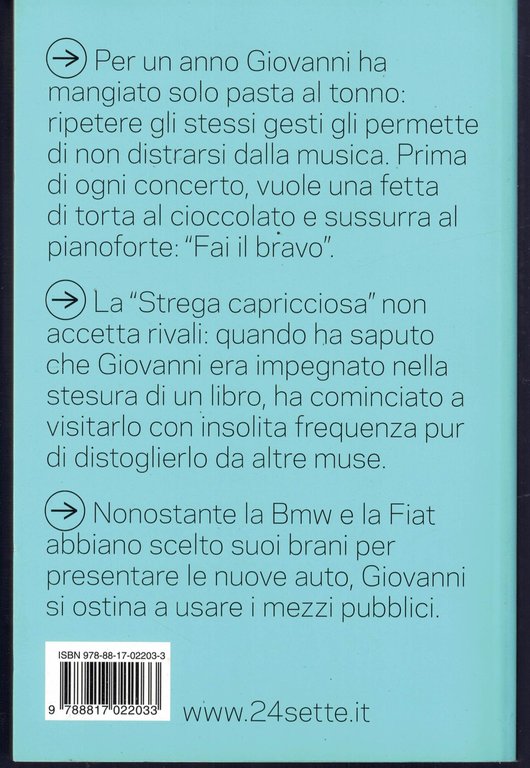 La musica in testa