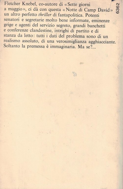 La notte di Camp David