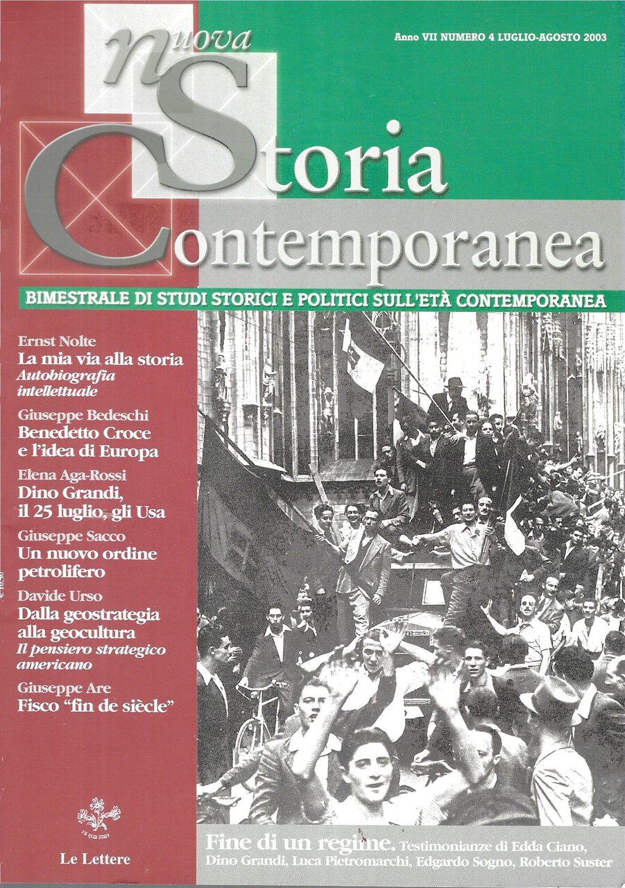 LA NUOVA STORIA CONTEMPORANEA - ANNO VII Annata completa 6 … | Immagine principale